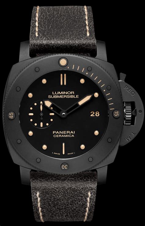 luminor panerai ceramic|officine panerai luminor submersible.